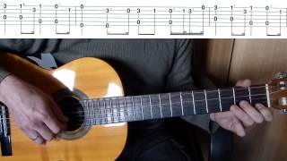 Marie Laforêt  Manchester amp Liverpool  Easy Guitar melody tutorial  TAB Guitar lesson [upl. by Vedis]