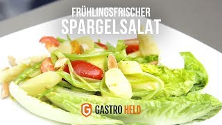 Frühlingsfrischer Spargelsalat Schnelle Gastro Tipps 5 [upl. by Lurlene]