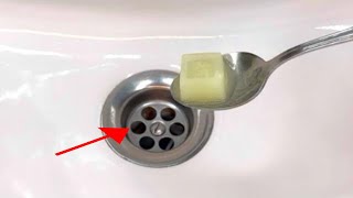 Throw it in the sink and the drain will never clog again 💥Amazing🤯 [upl. by Nitreb]