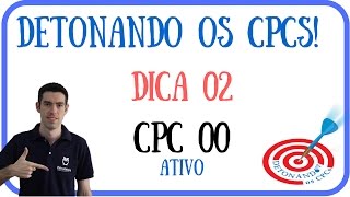 Dica 2  Estrutura Conceitual  Definição de Ativo [upl. by Leibarg]