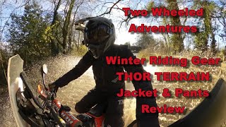 Winter Riding Gear  THOR TERRAIN Jacket and Pants Review  Stay warm on the trail [upl. by Assital]