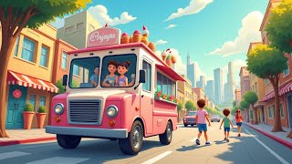 Ice Cream Truck Song for Kids  Fun and Catchy Tunes [upl. by Lorie]