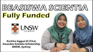 Beasiswa Scientia Beasiswa Kuliah ke Luar Negeri dari Kampus UNSW Sydney AustraliaPart 1 [upl. by Kristie]