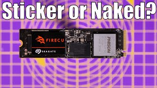 Do stickers and heatsinks matter for NVMe SSDs PCIe gen 5 drive testing [upl. by Auhsuoj]