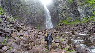 Schwedens höchster Wasserfall  Wanderung Njupeskär bei Särna [upl. by Damal331]