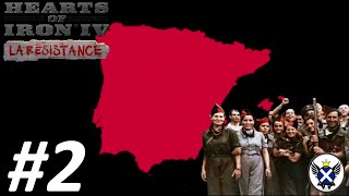 HOI4 La Resistance Regional Defence Council of Iberia EP2  Uniting Iberia [upl. by Norry]