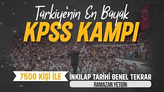 KPSS İnkılap Tarihi Genel Tekrarı  Ramazan YETGİN [upl. by Nivets]