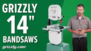 Grizzly 14quot Bandsaw Comparison [upl. by Rbma]