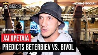 Jai Opetaia Predicts Artur Beterbiev vs Dmitry Bivol [upl. by Ursas528]