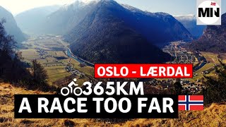 Norways TOUGHEST Road RACE  Oslo to Lærdal 365KM [upl. by Martz653]