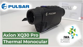 NEW Pulsar Axion XQ30 Pro Thermal Monocular  IWA 2024 Report [upl. by Maidie]