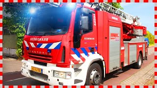 Brandweer filmpjes 🚒 Brandweerautos en brandweer kinderfilmpjes 🔥 [upl. by Kataway]