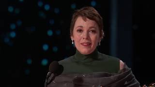 Olivia Colman Wins Best Actress for The Favourite  91st Oscars 2019 [upl. by Rolo878]