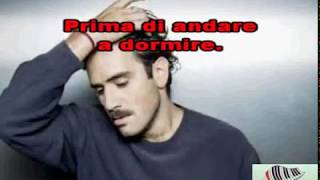 KARAOKE QUESTA NOSTRA STUPIDA CANZONE DAMORE CON CORI DEMO  THEGIORNALISTI [upl. by Waxler]