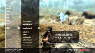 Skyrim Soul Gem Guide  What Souls Fill What Soul Gems [upl. by Llenej]