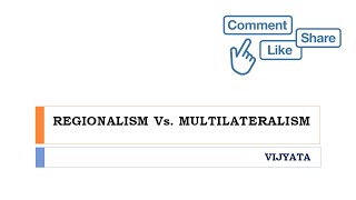 regionalism vs multilateralism [upl. by Siramed]