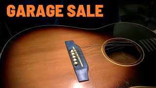 626 RSW One Mans Junk Is Another Mans Treasure  GARAGE SALE 1966 GIBSON GUITAR REPAIR [upl. by Portwin]