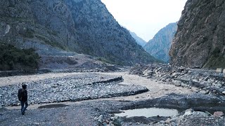 Darial Gorge Terek river Georgia  დარიალის ხეობა  Дарьяльское ущелье Терек  MomentsampPlaces [upl. by Christmas]