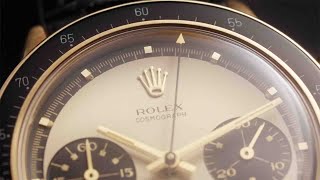 Rolex Ref 6241 Cosmograph Daytona quotPaul Newmanquot 14k Yellow Gold [upl. by Ezmeralda409]