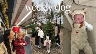 weekly diaries Lapland getting our Christmas tree amp polar express🎅  Zel and Ben [upl. by Boar206]