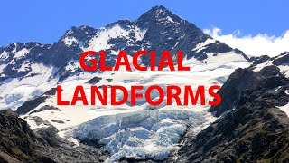 Landforms made by Glacial Erosion [upl. by Eyram]