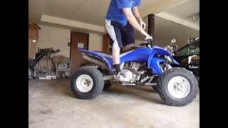 Yamaha YFZ450 with GYTR EXHAUST [upl. by Elockcin]