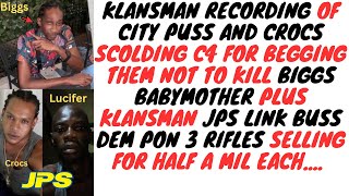 Klansman Gang Trial Recordings Part 12  JPS Link amp The 500000 Rifles amp C4 Upset The KlLLAZ [upl. by Nosnar]