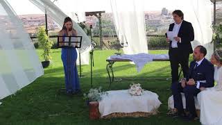 Discurso boda Arturo amp Carol [upl. by Aihsemak861]