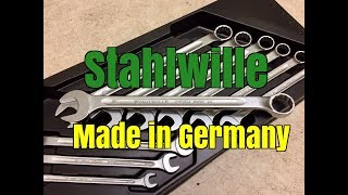 Stahlwille 14 series combination wrench set review  Made in Germany [upl. by Llerrehc987]