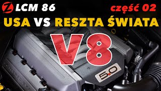 TOP najmocniejsze WOLNOSSĄCE silniki V8 czyli czy USA zostanie królem V8  LCM 86 [upl. by Halilahk]