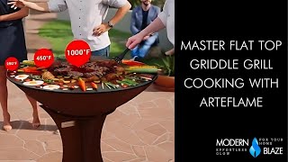 Master Flat Top Griddle Grill Cooking with Arteflame [upl. by Sura260]