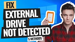 5 Ways to Fix External Hard Drive Not Showing Up ✅ [upl. by Diarmid]