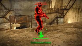 Fallout 4 Hunting for power armor at Dunwich Borers [upl. by Estele2]