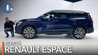 Torna la Renault ESPACE 🇫🇷 Ed è un SUV IBRIDO a 7 posti [upl. by Orv]