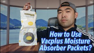 How to Use Vacplus Moisture Absorber Packets [upl. by Norris]