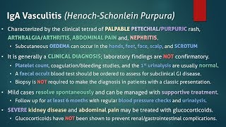 IgA Vasculitis HenochSchonlein Purpura [upl. by Htepsle177]