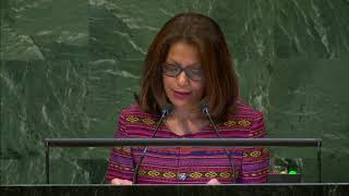 Discurso embaixadora junto da ONU de TimorLeste [upl. by Melena]