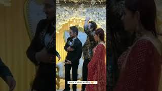 Jannat Zubair With Family Adnaan Shaikh Walima shorts [upl. by Kerge]