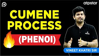 Cumene process phenol preparation  JEE Advanced  Vineet Khatri Sir  ATP STAR Kota [upl. by Horsey]