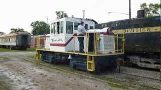 France Stone Co locomotive at the MadRiver amp NKP Museum [upl. by Nemsaj]