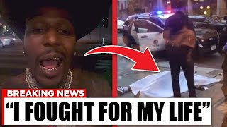 Sauce Walka Reacts To Being Robbed amp Nearly Killed in Los Angeles California [upl. by Mailliwnhoj]