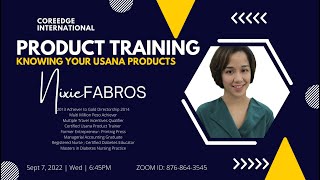 2022 Usana Basic Product Training [upl. by Ashatan]