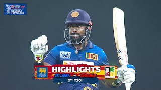 Day 02 Highlights  Sri Lanka vs Zimbabwe Only Test at RPICS Colombo [upl. by Eniamrej]