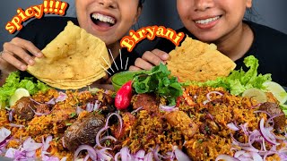 EATING 2KG BIRYANI MUKBANG  VEG BIRYANI  PANEER BIRYANI  EATING BIRYANI CHALLENGE  SPICY BIRYANI [upl. by Yanrahc937]