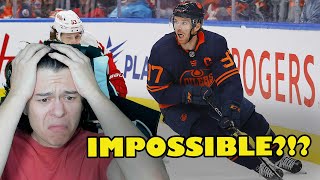 REACTION TO CONNOR MCDAVID IMPOSSIBLE GOALS  FASTEST SKATER WEVE SEEN IN THE NHL [upl. by Naiviv360]