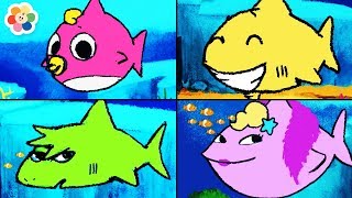 Baby Shark Doo Doo Song For Kids  Baby Songs amp Nursery Rhymes For Children By BabyFirst [upl. by Mariann]