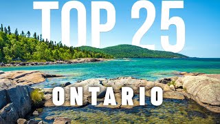 TOP 25 Things To Do In Ontario 🇨🇦 Canada [upl. by Erica]