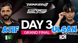 “Grand Finals Atif vs Ulsan  Tekken 8 EWC Championship Showdown tekken8 ewc esports champion [upl. by Sibbie]