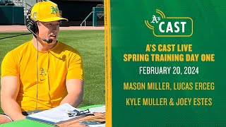 Spring Training Day One  As Cast Live from Mesa [upl. by Llewkcor]