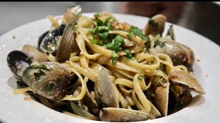 LINGUINE VONGOLE RECIPE 🍝  TAGALOG ❤️ [upl. by Benji]